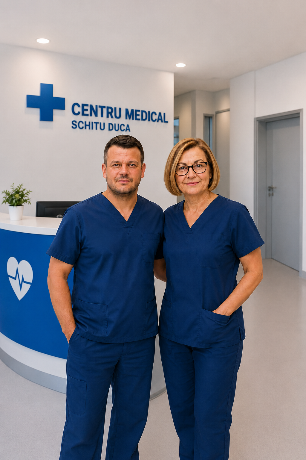 Cadre medicale la Centrul Medical Schitu Duca, simbol al colaborării în domeniul sănătății din comună